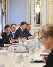 Президент України зустрівся з послами країн «Великої сімки» та главами представництв Європейського Союзу й НАТО Президент України зустрівся з послами країн «Великої сімки» та главами представництв Європейського Союзу й НАТО