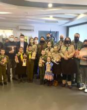 Вогонь Миру, Надії і Любові вже у Бучі Вогонь Миру, Надії і Любові вже у Бучі