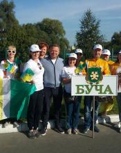 Бучанська громада зустрічала Міжнародний веломарофон "Київська сотка" Бучанська громада зустрічала Міжнародний веломарофон "Київська сотка"