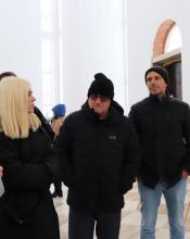 Бучу відвідав американський астронавт Скотт Джозеф Келлі Бучу відвідав американський астронавт Скотт Джозеф Келлі