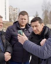 Бучу відвідав міський голова Канн Давід Ліснар