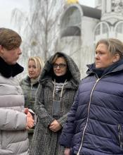 Міністерка оборони Республіки Північна Македонія Славјанка Петровска побувала у Бучі Міністерка оборони Республіки Північна Македонія Славјанка Петровска побувала у Бучі