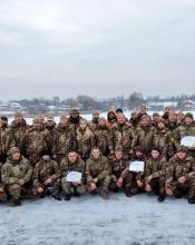 Нагороди для мужніх: у День ЗСУ Добровольці Бучі отримали подяки, заохочувальні та відомчі відзнаки. 
