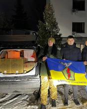 Бучанська громада передала на фронт чергову партію допомоги для наших Захисників