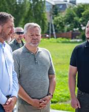 До Бучі завітав Віцепрем’єр-міністр і Міністр фінансів Республіки Словенія Клемен Боштянчіч До Бучі завітав Віцепрем’єр-міністр і Міністр фінансів Республіки Словенія Клемен Боштянчіч