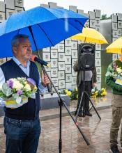 У Бучі вшанували пам’ять Захисників і Захисниць України, учасників добровольчих формувань, а також цивільних осіб, які були страчені, закатовані або загинули у полоні