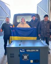 Бучанська громада отримала потужний генератор від Посольства України в Північній Македонії.