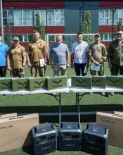 Бучанська громада передала на фронт партію допомоги Бучанська громада передала на фронт партію допомоги