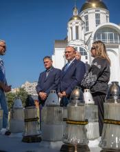 Світ не має права забути цю трагедію: до Бучі завітав Президент Міжнародної поліцейської асоціації Мартін Хоффман