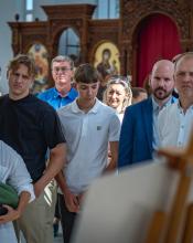 До Бучі завітали представники дипломатичного корпусу та міжнародних організацій, аби вшанувати памʼять невинних жертв російської окупації До Бучі завітали представники дипломатичного корпусу та міжнародних організацій, аби вшанувати памʼять невинних жертв російської окупації