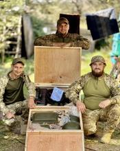 Продовжуємо підтримувати наших військових: Бучанська громада передала автомобільний комплекс РЕБ для 22-ї бригади ЗСУ Продовжуємо підтримувати наших військових: Бучанська громада передала автомобільний комплекс РЕБ для 22-ї бригади ЗСУ