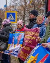Безвісти зниклий – не значить забутий. У Бучі пройшла мирна акція «Голоси тиші»