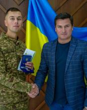 День вдячності й шани. З нагоди Дня захисників та захисниць України у Бучі подякували військовим за мужність, силу та відданість країні