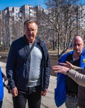 Олімпійські чемпіони з «Athletes For Ukraine» відвідали Бучу Олімпійські чемпіони з «Athletes For Ukraine» відвідали Бучу