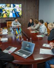 Бучу відвідали представники міжнародного благодійного фонду CORE, який фінансує будівництво Центру реабілітації для дітей з інвалідністю