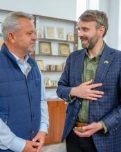 Бучанську громаду відвідав Міністр охорони здоров’я Норвегії Ян Крістіан Вестре