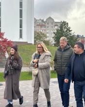 До Бучі завітали представники польського муніципалітету Подкова Лєсна на чолі з головою Магдаленою Екгоф До Бучі завітали представники польського муніципалітету Подкова Лєсна на чолі з головою Магдаленою Екгоф