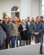 До Бучі завітали представники Республіки Хорватія на чолі з Міністром оборони Іваном Анушичем