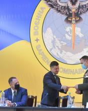 Президент представив новопризначеного начальника Головного управління розвідки Міністерства оборони Президент представив новопризначеного начальника Головного управління розвідки Міністерства оборони