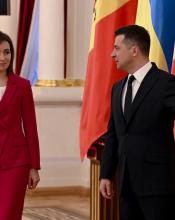 Президенти України та Молдови підписали двосторонні документи Президенти України та Молдови підписали двосторонні документи