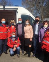 Медики Бучанської підстанції екстреної медичної допомоги отримали новий спецавтомобіль Медики Бучанської підстанції екстреної медичної допомоги отримали новий спецавтомобіль