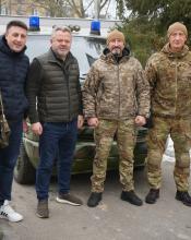 На фронт передали бус Volkswagen — для 3 окремої штурмової бригади, де служать бучанці На фронт передали бус Volkswagen — для 3 окремої штурмової бригади, де служать бучанці