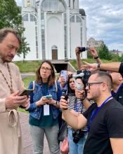 Журналісти з країн Латинської Америки відвідали Бучу та стали свідками наслідків російської агресії