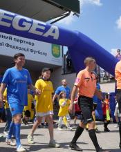 У Бучі відбувся грандіозний благодійний матч зірок футболу та бійців ЗСУ