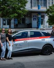 Бучанський центр первинної медико-санітарної допомоги отримав новий електромобіль MG4 Electric