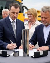 Закладено капсулу для будівництва нового корпусу Київського обласного центру ментального здоров'я у Ворзелі