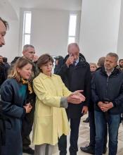 Міністерка закордонних справ Франції Катрін Колонна відвідала Бучу Міністерка закордонних справ Франції Катрін Колонна відвідала Бучу