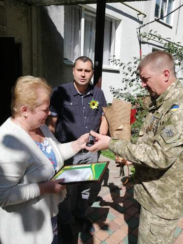 Вдячність батькам за синів- Героїв Вдячність батькам за синів- Героїв