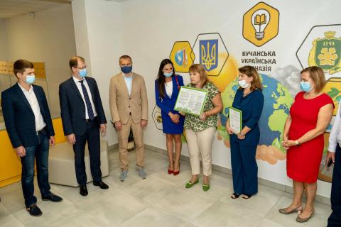 Бучанська Українська гімназія стала першим закладом освіти, що повністю відповідає стандарту «Зелений клас» Бучанська Українська гімназія стала першим закладом освіти, що повністю відповідає стандарту «Зелений клас»