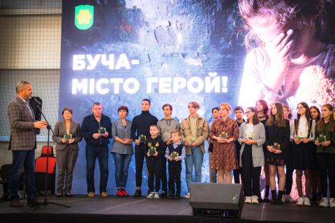 Нагородили стипендіатів Бучанського міського голови Нагородили стипендіатів Бучанського міського голови