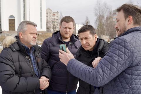 Бучу відвідав міський голова Канн Давід Ліснар Бучу відвідав міський голова Канн Давід Ліснар