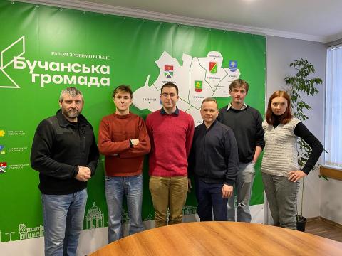 До Бучі завітали журналісти з Великобританії 