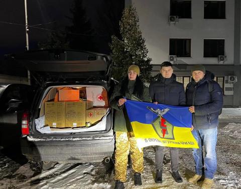 Бучанська громада передала на фронт чергову партію допомоги для наших Захисників Бучанська громада передала на фронт чергову партію допомоги для наших Захисників