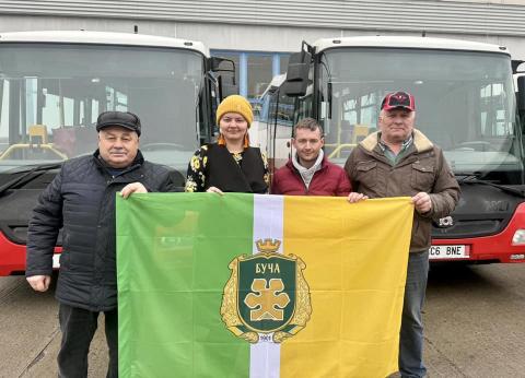 Два чеські автобуси SOR BN 8.5 отримало КП «Бучатранссервіс» від партнерів із Праги