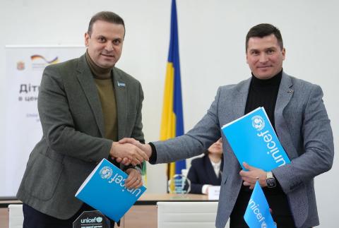 Підписано меморандум між Бучанською громадою та UNICEF