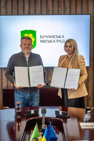 Бучанська громада уклала Меморандум про співпрацю з ГО «Серце Азовсталі»