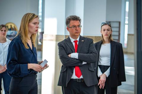 Бучу відвідав Надзвичайний і Повноважний Посол Республіки Сербія в Україні Андон Сапунджи