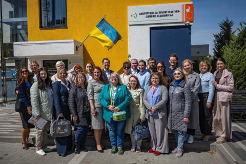 Моніторинговий візит проєкту REACH 95 у Бучі: «Доступність якісних послуг з ВІЛ у закладах охорони здоров’я України» Моніторинговий візит проєкту REACH 95 у Бучі: «Доступність якісних послуг з ВІЛ у закладах охорони здоров’я України»