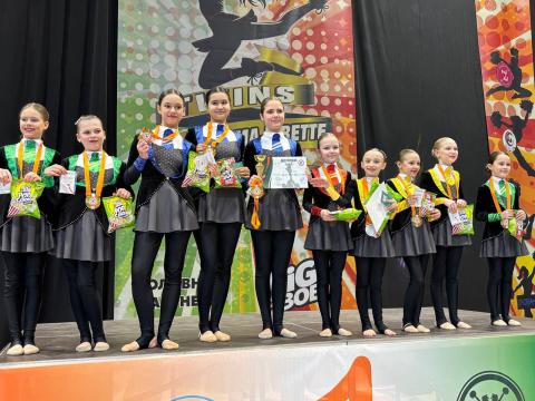 В Академії спорту відбувся Відкритий щорічний турнір з черлідингу та мажорет спорту