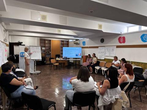 Представники Бучанського центру соціальних послуг та психологічної допомоги відвідали тренінг «Послуга підтриманого проживання для молоді з інвалідністю» Представники Бучанського центру соціальних послуг та психологічної допомоги відвідали тренінг «Послуга підтриманого проживання для молоді з інвалідністю»