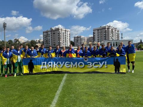 Футбол, що єднає: напередодні Дня Незалежності України у Бучі відбувся матч Чемпіонату Київської області