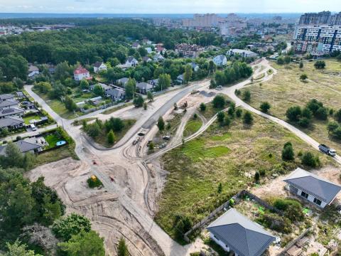 У Бучі розпочато капітальний ремонт вулиці Вишневої