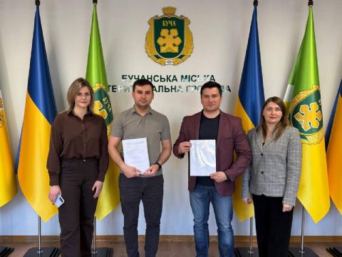 У межах проєкту HOPE Бучанська міська рада уклала контракт на проведення технічної оцінки та підготовку проєктної документації для капітального ремонту будинків у місті.