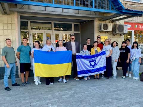 Медики Бучанської громади беруть участь у міжнародному навчанні з систем реабілітації в Ізраїлі