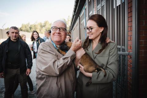 У Бучі відкрили кінологічний центр Головного управління Національної поліції в Київській області У Бучі відкрили кінологічний центр Головного управління Національної поліції в Київській області