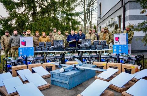 Бучанська громада передала 61 одиницю спорядження для 11 підрозділів Збройних Сил України Бучанська громада передала 61 одиницю спорядження для 11 підрозділів Збройних Сил України